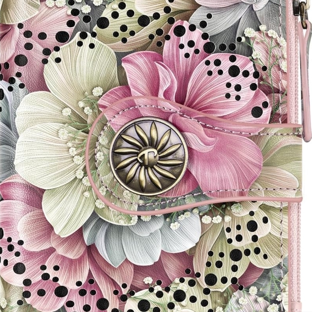 Floral Pink Wallet - Picture 8 of 8